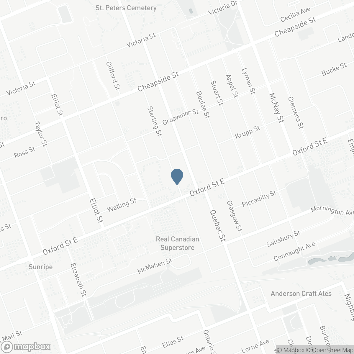 134 STERLING STREET, London, Ontario N5Y 1Y8